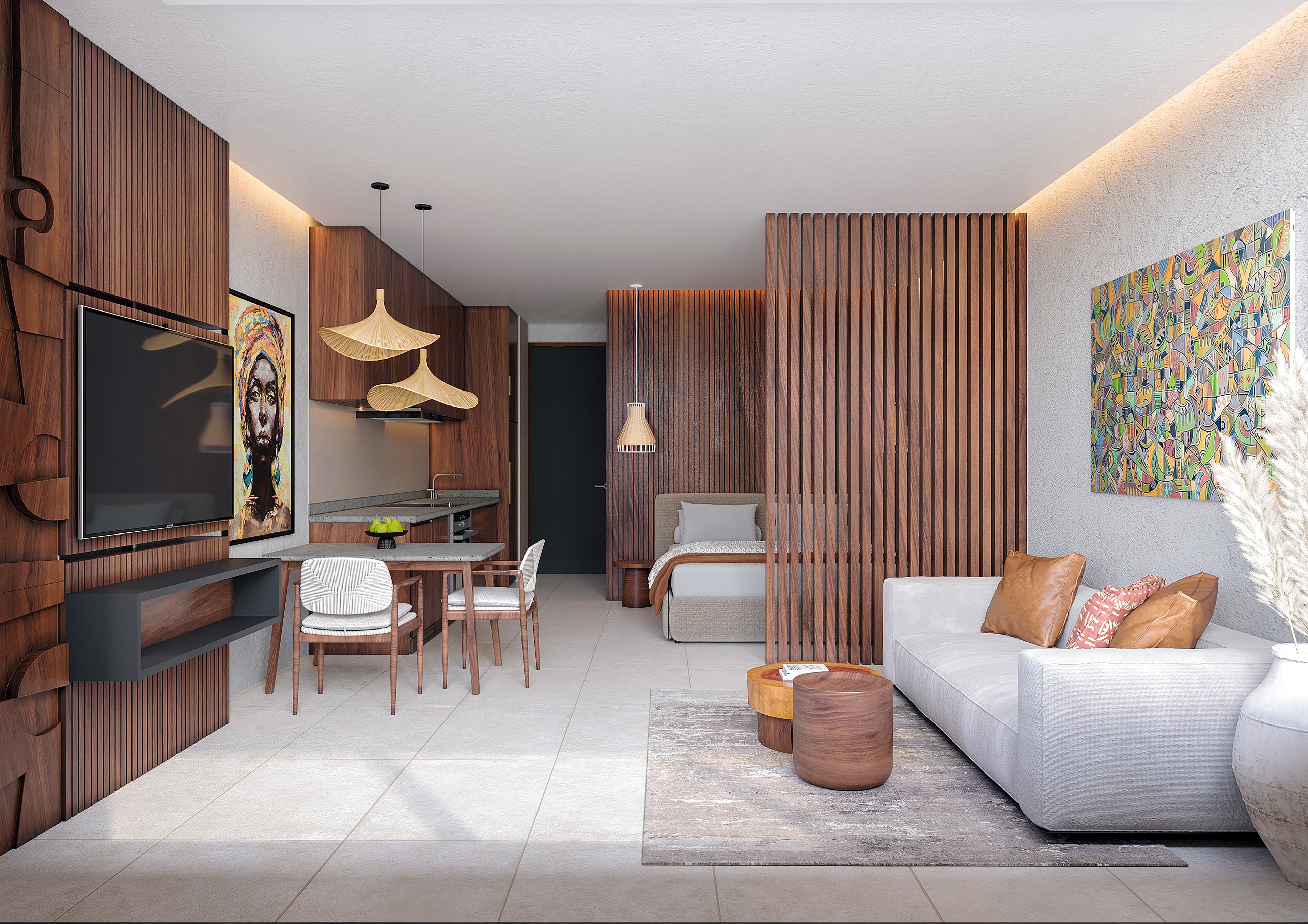 One Bedroom Deluxe interior view 2